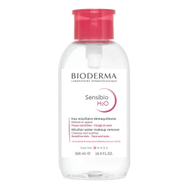 Agua Micelar Dermatológica Bioderma Sensibio H2o, 500ml Pump