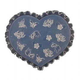 White DIY 3D Silicone Nail Art Decortive Design Mold Nail Art Making Tools Mould False Nails and Accessories