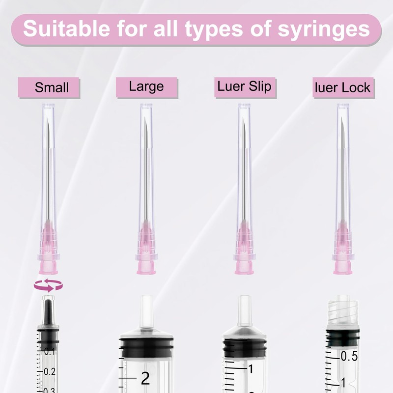 Searvgrh 18 G 38mm Needle Individual Package 100 Pcs for