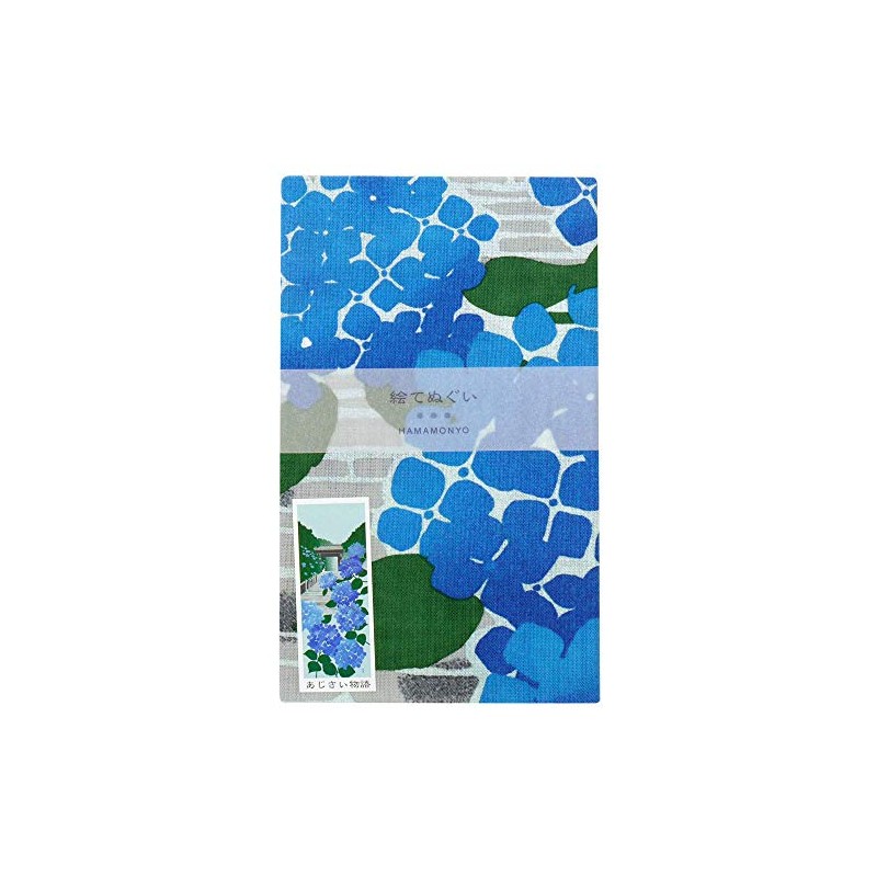 Hamamonyo Tenugui, Hydrangea Monogatari Blue