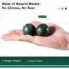 2Pcs Baoding Balls, Boading Balls for Hand Therapy, Green, 2