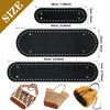 Yayatty Pack of 7 Black Bag Base for Crochet and