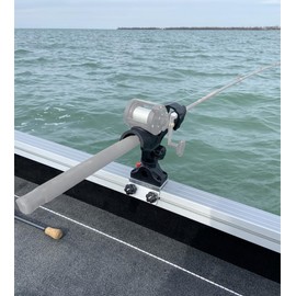 Brocraft Smoker Craft Boats 60 Degree Rod Holder / Polar Kraft Track 60 Degree Rod Holder