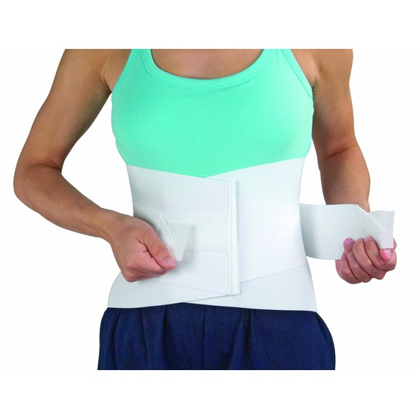 MABIS Adjustable Back Brace and Back Support Belt for Lumbar Support related to Improved Posture, Back Pain Relief, Scoliosis, Sciatica Relief and Herniated Discs, Small