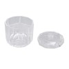 Cotton Swab Holder with Lid Clear Dust Proof Waterproof 3