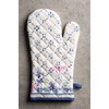 Maison d' Hermine Fa¥ence 100% Cotton Oven Mitt, 7.5-Inch by