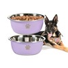 Podinor Large Dog Water Bowl 2 Pack, 21 Cup 170oz