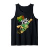 'Rocky Do-Right s Raccoon Superhero s Retro Comic Strip Tank