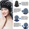 YENTEN Satin Hair Cap for Women, Double Sided Silk Bonnet