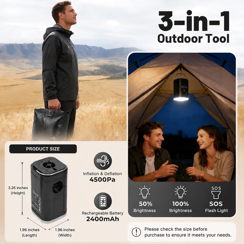 Travel Vacuum Bags with Electric Pump for Carry-On Luggage