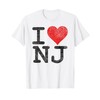 I LOVE NEW JERSEY I HEART NJ T-Shirt