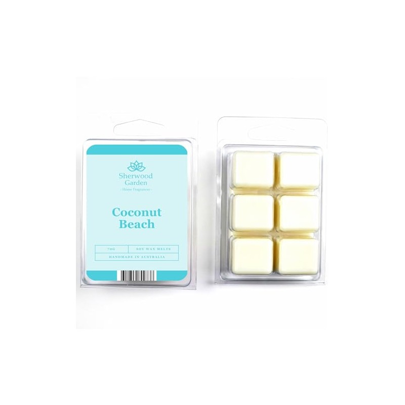 Sherwood Garden Home Fragrances Coconut Beach Soy Wax Melts 70