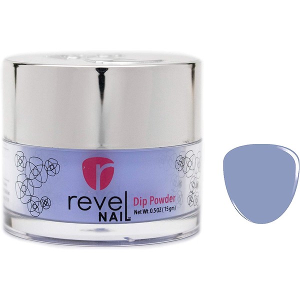 Revel Nail Dip Powder | for Manicures | Nail Polish Alternative | Non-Toxic, Odor-Free | Crack & Chip Resistant | Vegan, Cruelty-Free | Can Last Up to 8 Weeks | 0.5oz Jar | Cream | Agave