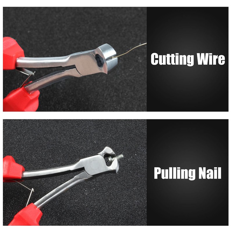 LEONTOOL 5.5 Inch End Cutting Pliers Mini Jewelry Cutting Pliers
