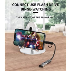 Zoyuzan USB Type C to Lightning Male to USB Female Adapter, 1 Pack, 12 Months Warranty