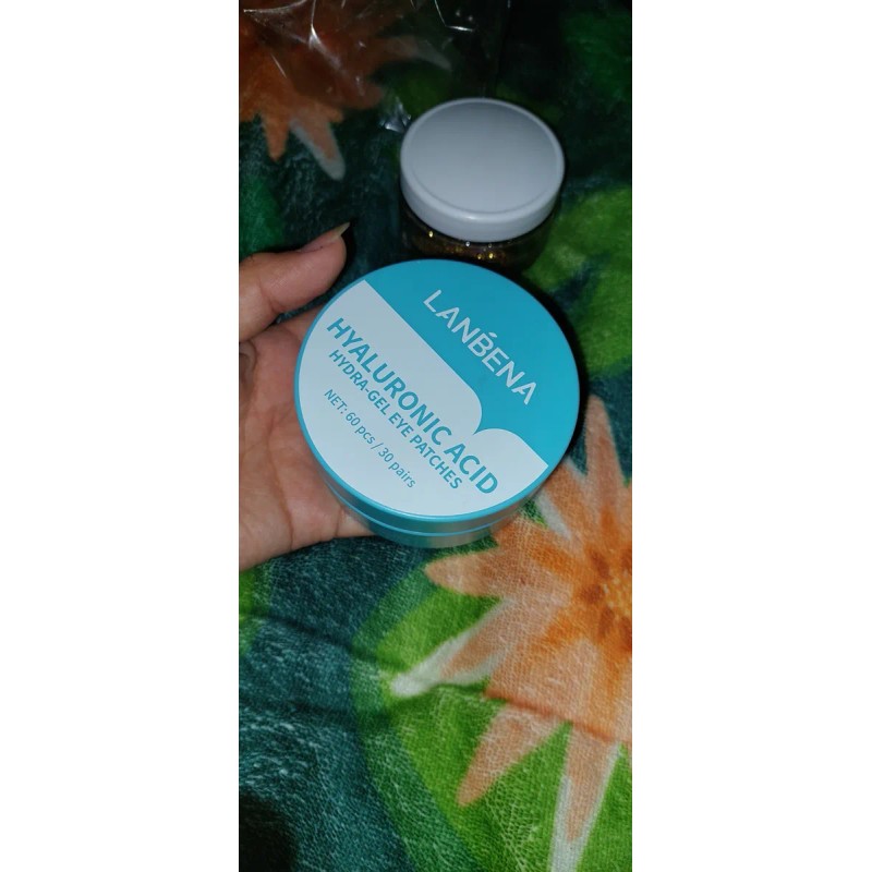 60 Parches Cuidado Facial Contorno Ojos Hidrogel Vitamina C