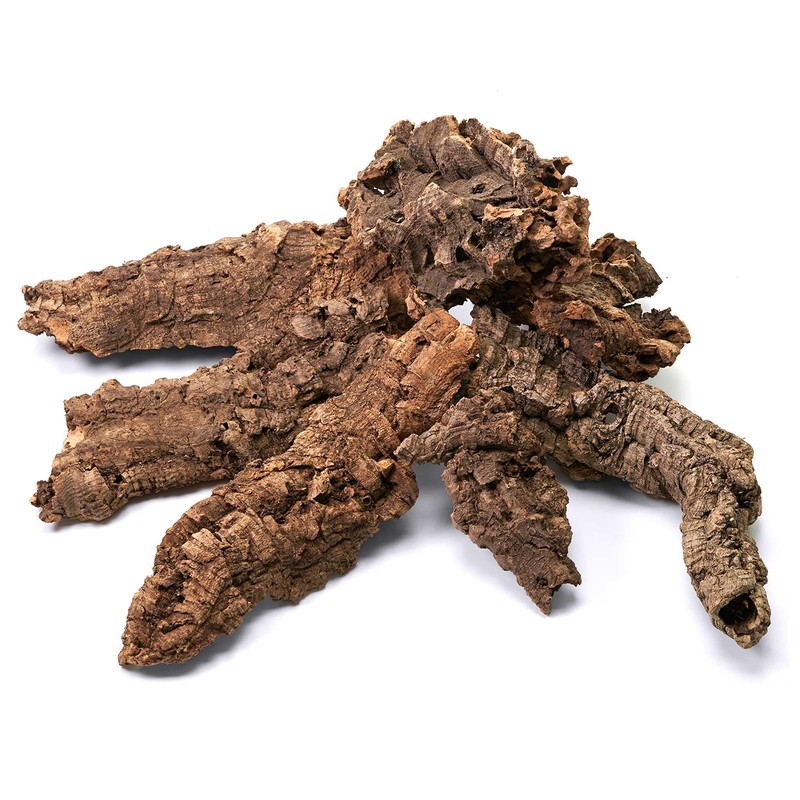 USCAPE Natural cork pieces for terrarium and paludarium, untreated cork