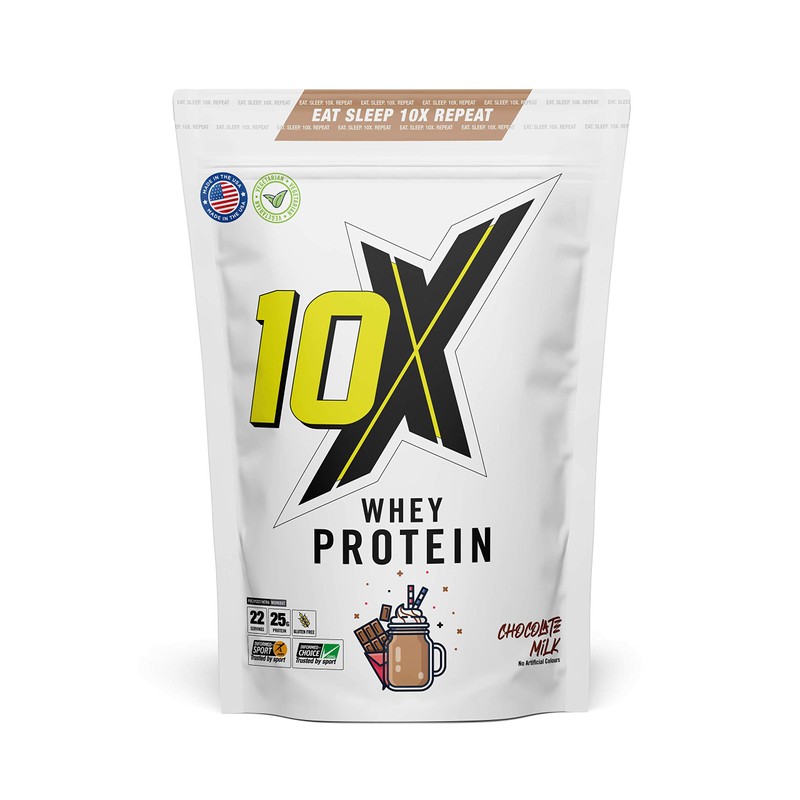 10X Athletic Whey Protein, Low Calorie, High Protein, Vegetarian, Informed