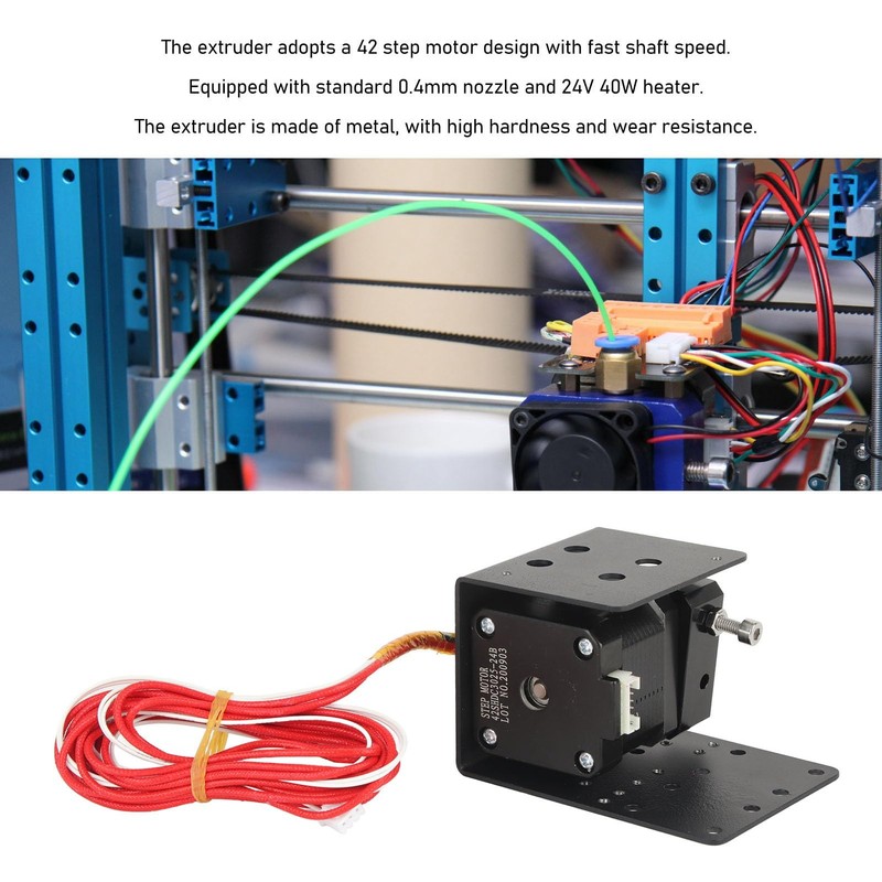 Anet A8 Plus Hot End Extruder 3D Printer, 0.4 mm
