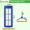 Estelife Pack of 14 Side Brushes and Filters for Eufy
