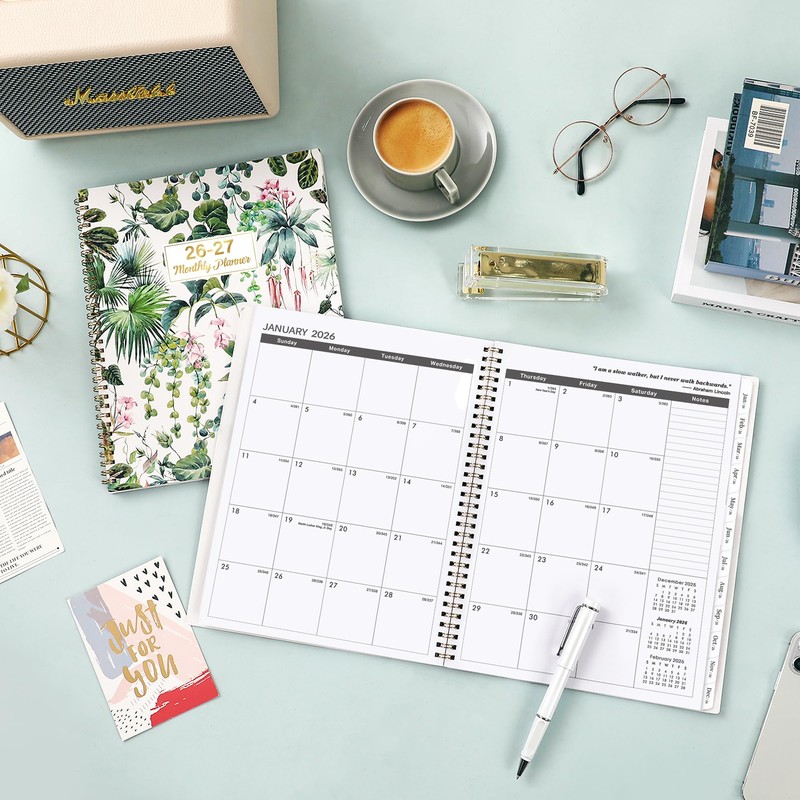 2026-2027 Monthly Planner - Planner/Calendar 2026-2027, Jan. 2026 - Dec.