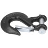 3/8in Clevis Safety Hook Steel 18000lbs Limit Capacity Antirust for