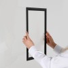 M&T Displays Window Snap Poster Frame Photo Holder Aluminum Profile