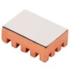 10pcs P15x5x10 Brass Heatsink with Thermal Adhesive Tape CPU Heat