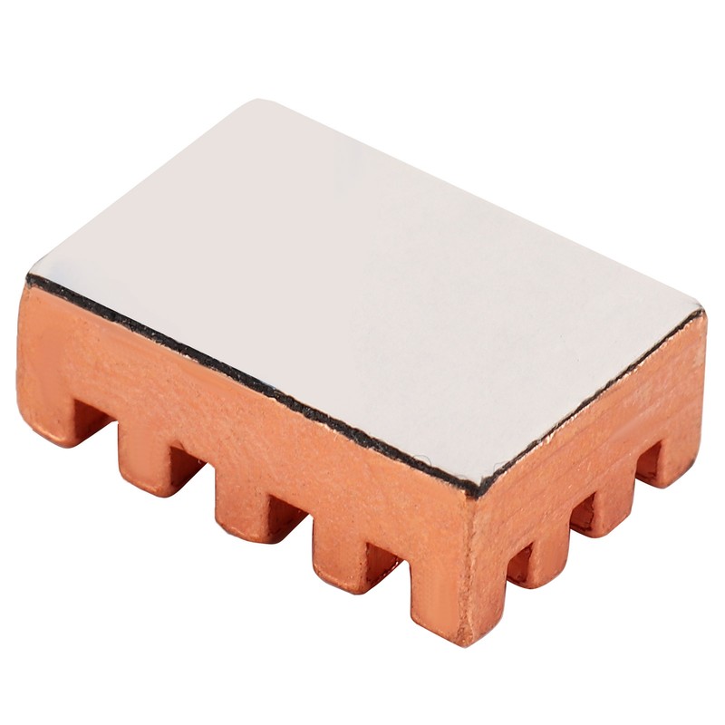 10pcs P15x5x10 Brass Heatsink with Thermal Adhesive Tape CPU Heat