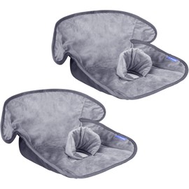 INFANZIA Dry Seat,2 Pack Car Seat Protector Waterproof Carseat Liner Potty Training Toddlers, Baby and Infants, Piddle Pad for Car Seats Strollers, Grey