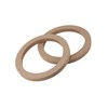Partuto 2 Pcs 6.5" Universal Wooden Car Speaker Subwoofer Spacer