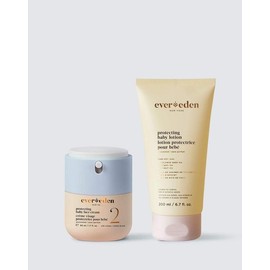 Evereden Protecting Baby Duo - Skin Shielding & Hydrating Care - Safe Ingredients for Baby’s Sensitive Skin - Face Cream & Body Lotion