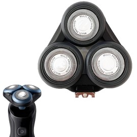 SH50/52 Replacement Head Part Fit for Norelco Series 5000 Shavers, SH50 Razor Replacement Complete Head Assembly for Series 5000 Shavers Series 5000 (S5xxx) AquaTouch (S5xxx) PowerTouch (PT8xx, PT7xx)