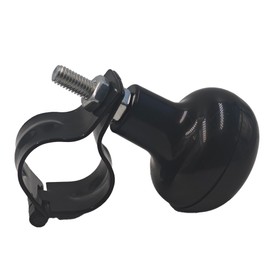 Runseaway One Steering Wheel Spinner Knob,Truck, Tractor, Mower – Smooth One-Handed Control, Comfortable Grip, Easy Installation, Classic Steering Wheel Accessory(Black)