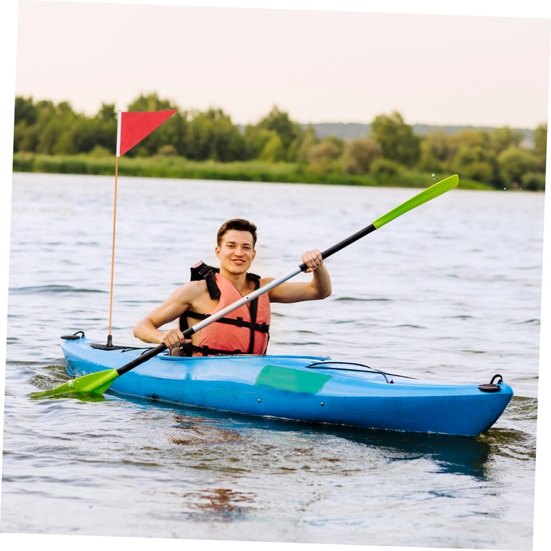 SUPVOX Professional Kayak Accessory Folding Flag Pole Easy Install/disassemble for