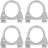 Set of 4 Stainless Steel Brackets M8 x Extremely Durable