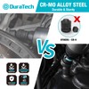 DURATECH 1/2" Drive Impact Swivel Socket Set, 13-Piece Shallow Wobble
