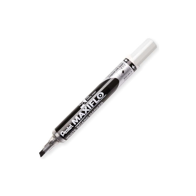 Pentel Maxiflo Whiteboard Marker Pen - Fine & Medium Chisel