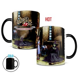 Morphing Mugs Wizard of Oz 75th Anniversary (Melting Witch) Ceramic Mug, Black