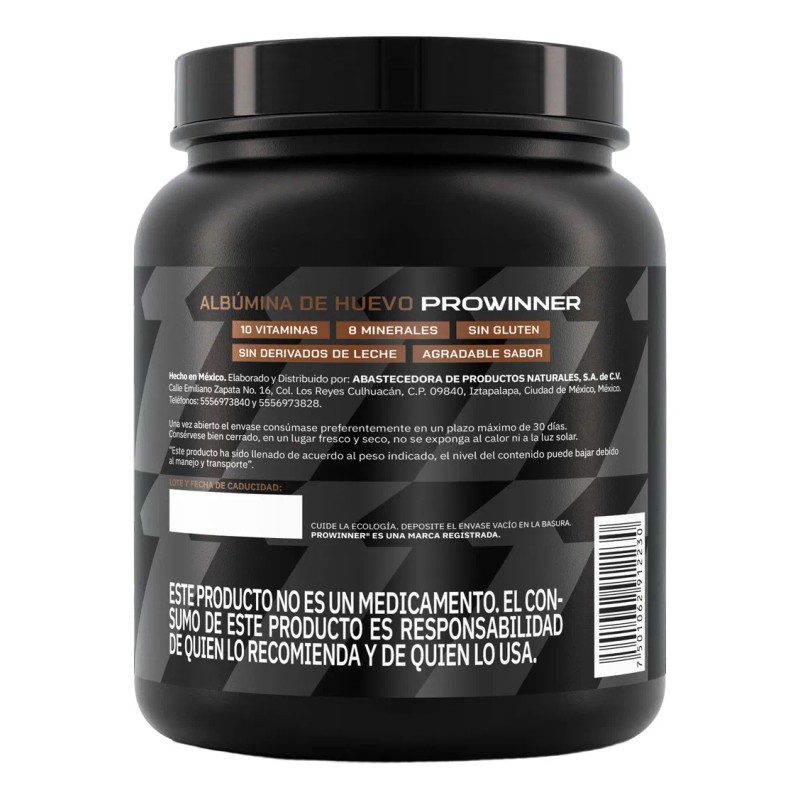 Suplemento Albumina De Huevo (500 Gr) - Prowinner