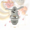 Delixike 502977 Blade Cutting Assembly Blender Part Compatible with Waring