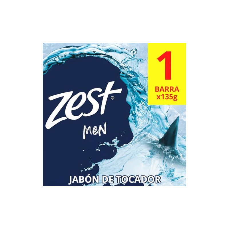 ZEST Jabón de tocador Hinojo y sales Marinas 135 g