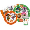 Ciao Y4960 44 Cats Party Tableware Set, Single, Multicoloured, 8