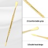 4PCS Wax Carving Tools, Stainless Steel Sculpture Tool Modeling Carving