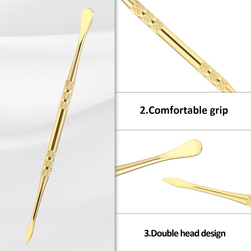 4PCS Wax Carving Tools, Stainless Steel Sculpture Tool Modeling Carving