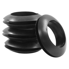 Piutouyar 12 Pcs 20mm Rubber Grommets, 3/4 Inch Inside Diameter 17/18 Inch Drill Hole Rubber Hole Grommet Wire Grommets for Wire, Cables, Plugs, Firewall