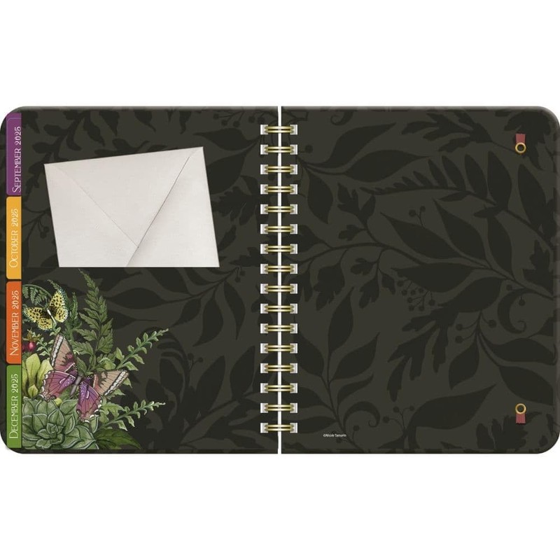 Lang, Midnight Garden Deluxe 2026 Planner