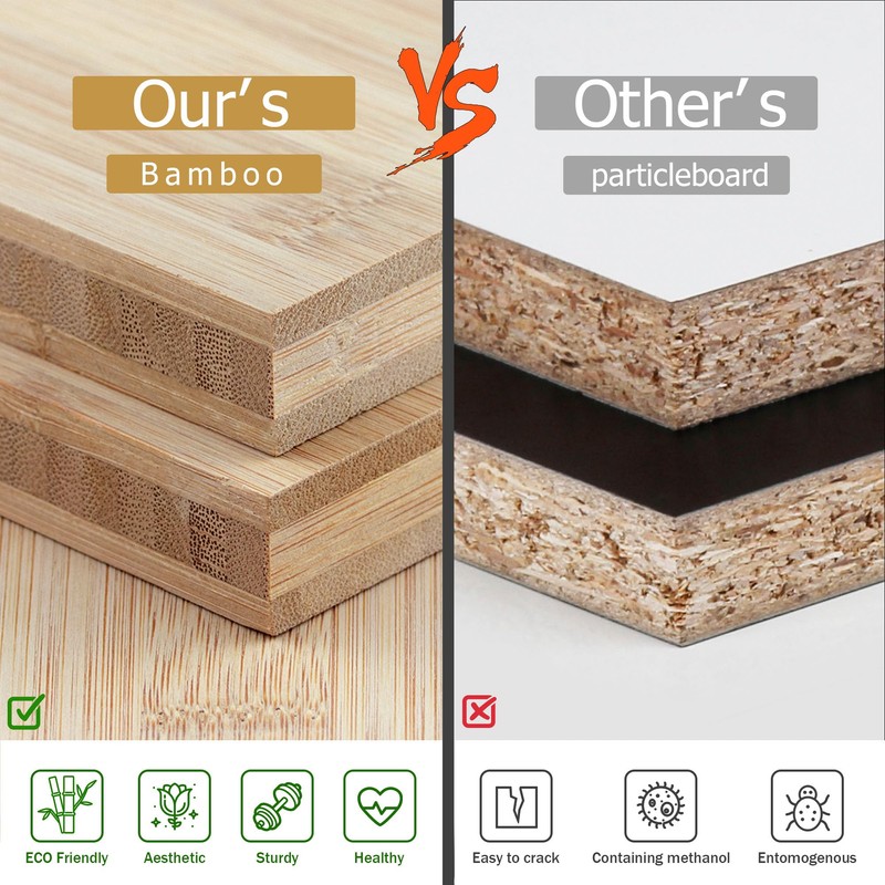 Bamboo Wall Blanket Ladder, 4-Tier Towel Racks, Bamboo Bath Towel
