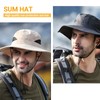 DORRISO Men's Wide Brim Sun Hat UV Protection Cowboy Hat