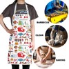 MYSOMY Canada Cooking Apron Canadian Kitchen Apron Canada Maple Leaf
